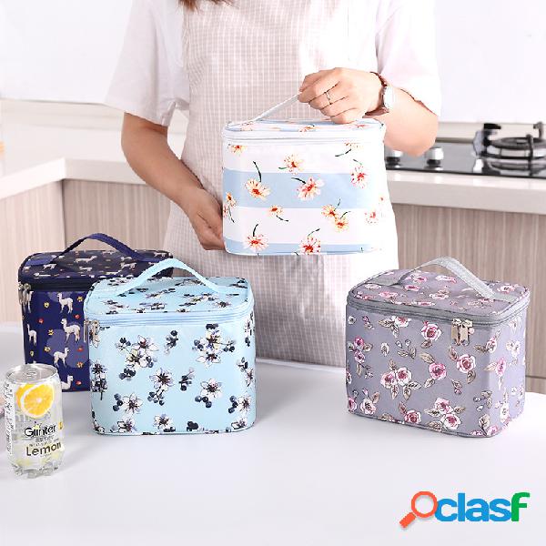 1 Piece Lunch Bolsa Simple Lunchbox Bolsa Armazenamento