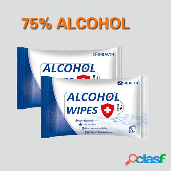 10 PCS Esterilização Álcool Portátil Limpa Desinfecção