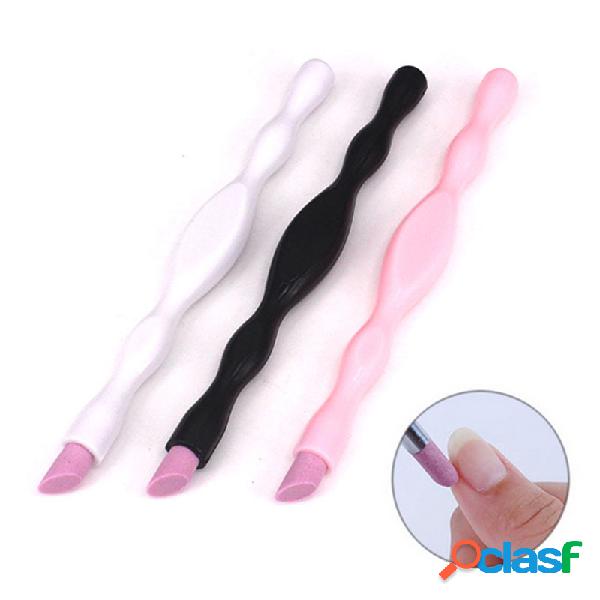 1Pc Quartz Nail Cuticle Remover Lavável Pele Morte Pusher
