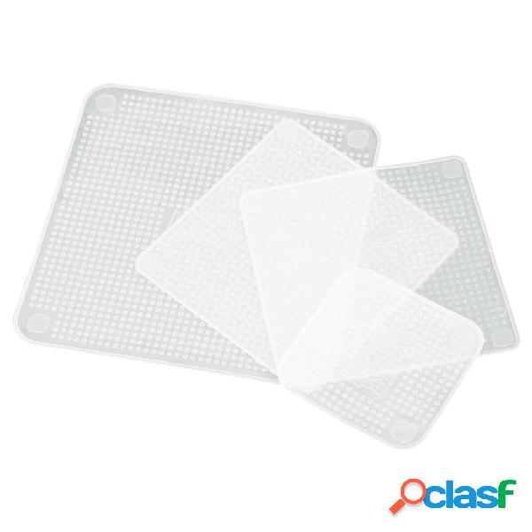 4 Unidades / Pacote Transparente De Silicone Multifuncional
