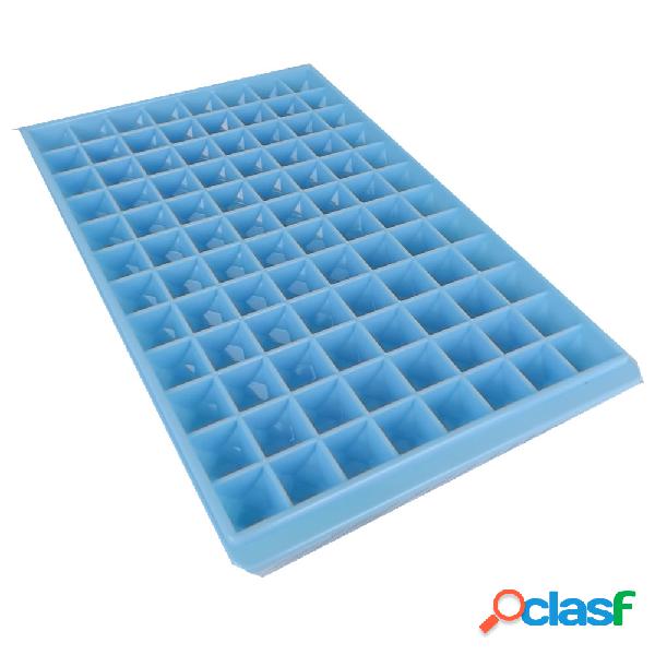 96 Holes Bandeja de gelo Ice Cube Mold Jelly Ice Cub Box