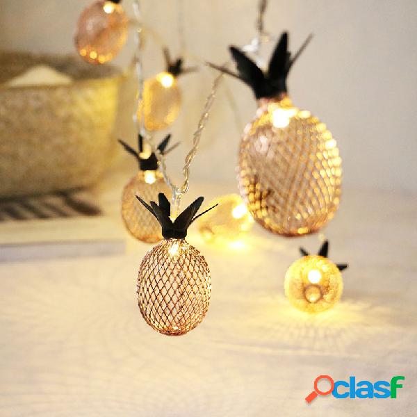 A corda criativa da forma do abacaxi de 1M / 2M / 3M ilumina