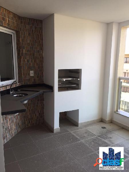 Apartamento de 90m², 3 dorms,1 suíte, varanda com