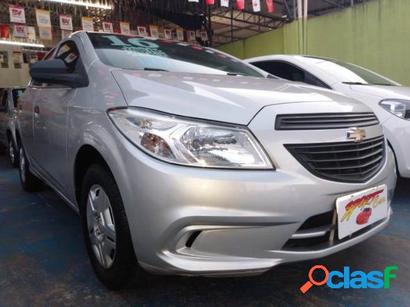 CHEVROLET ONIX MT LS PRATA 2016 1.0 FLEX