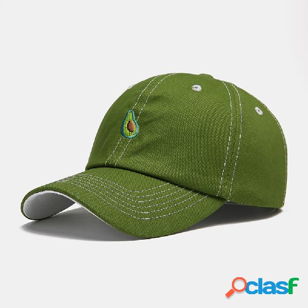 Chapéus da forma do boné de beisebol do verde Padrão do