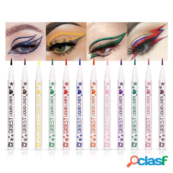 Colorful Branco Rod Caneta Delineador Líquido À Prova D
