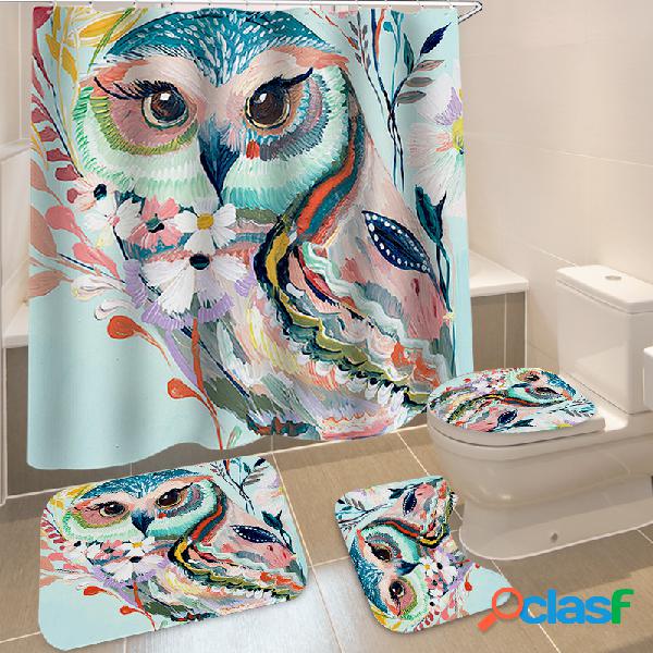 Estilo animais Banheiro Produtos de banho de cortina