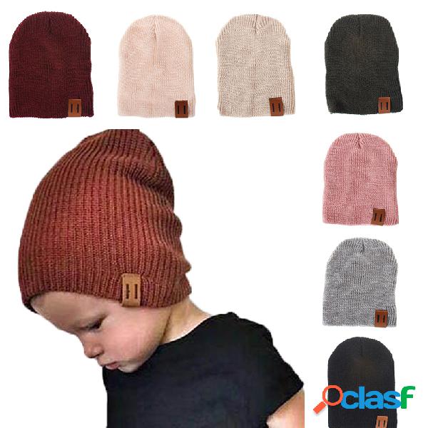 Estilo fresco Soft gorro de algodão elástico forte gorro