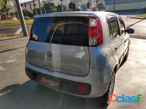 FIAT UNO VIVACERUA 1.0 EVO FIRE FLEX 8V 5P PRATA 2014 1.0