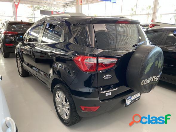 FORD ECOSPORT TITANIUM 1.6 16V FLEX 5P PRETO 2013 1.6 FLEX