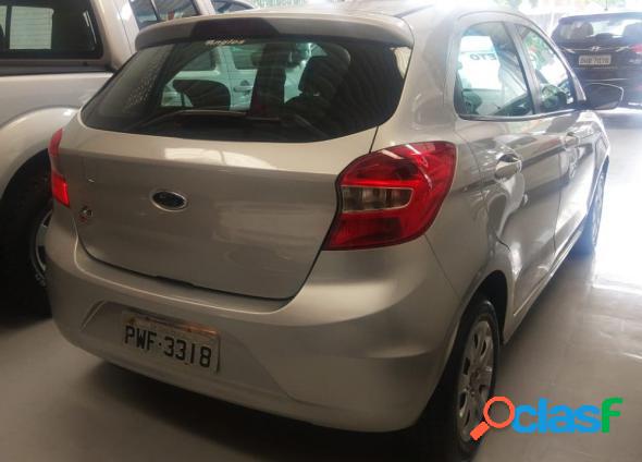 FORD KA 1.0 SESE PLUS TIVCT FLEX 5P PRATA 2015 1.0 FLEX