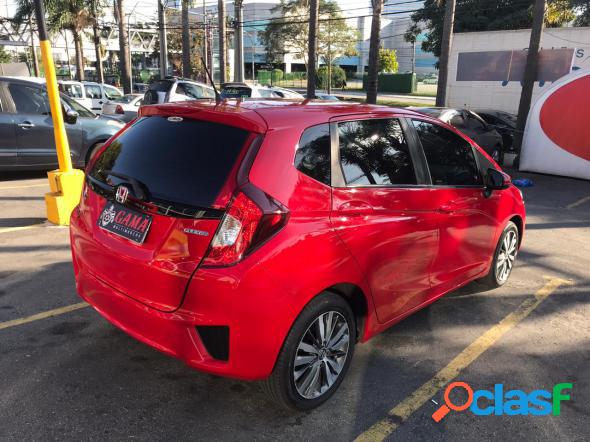 HONDA FIT EXSEX 1.5 FLEXFLEXONE 16V 5P AUT. VERMELHO 2015