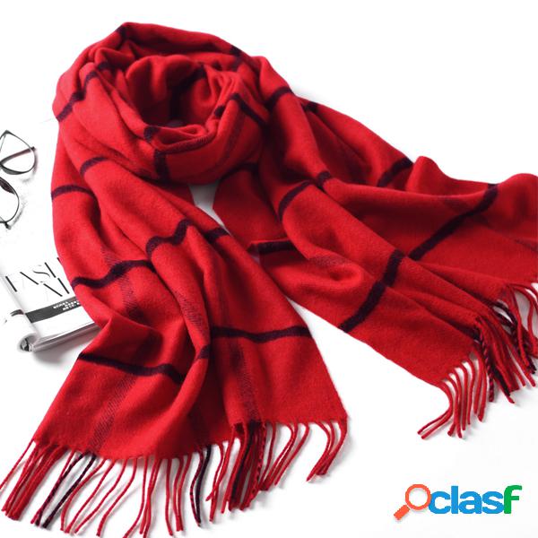 LYZA 200CM Inverno, macio, quente, cachecol, lenço,