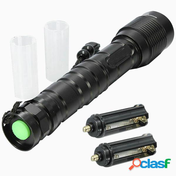 MECO T6 3600LM Zoomable LED Lanterna 2x18650