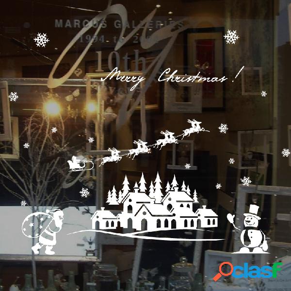 Miico SK6029 Adesivo de Natal Dos Desenhos Animados Adesivos