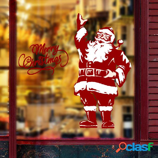Miico SK9248 Adesivo de Natal Papai Noel Padrão Adesivos de