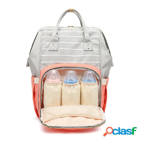 Múmia Mochilas Oxford Grande Mochilas para Mamãe Fralda de