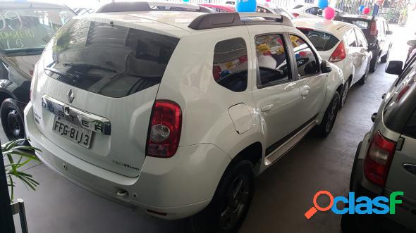 RENAULT DUSTER DYNAMIQUE 2.0 HI-FLEX 16V AUT. BRANCO 2014
