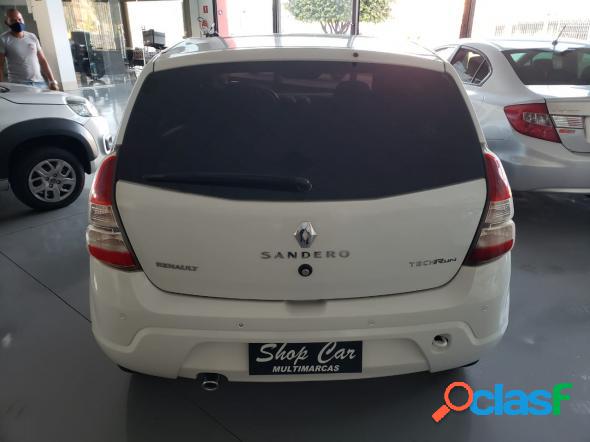 RENAULT SANDERO TECHRUN HI-FLEX 1.0 16V 5P BRANCO 2014 1.0