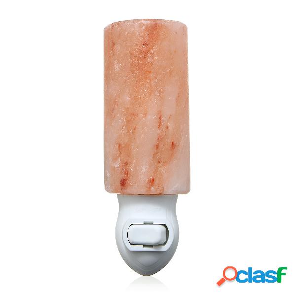 Rotatable Cylinder Himalayan Salt Lamp Purificador de ar