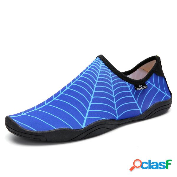 Sapatos de água de mergulho Praia de mergulho de secagem