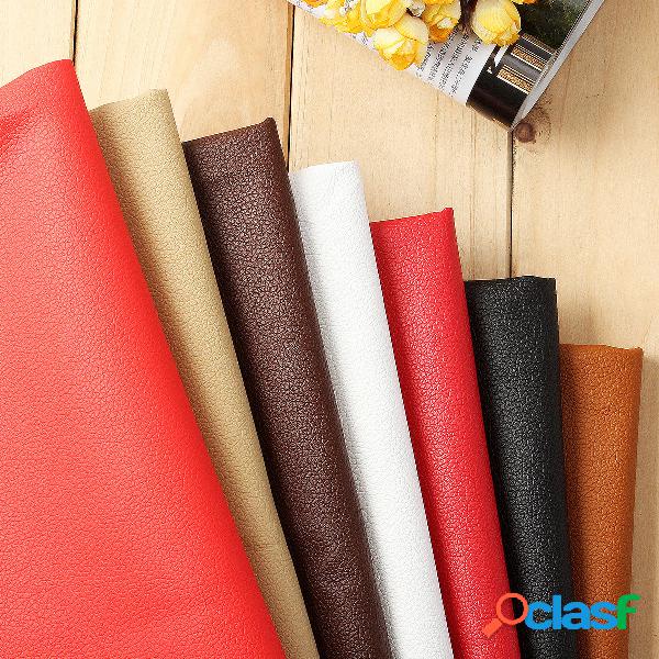 Small Lychee PU Leather Fabric Faux Leather Interior do
