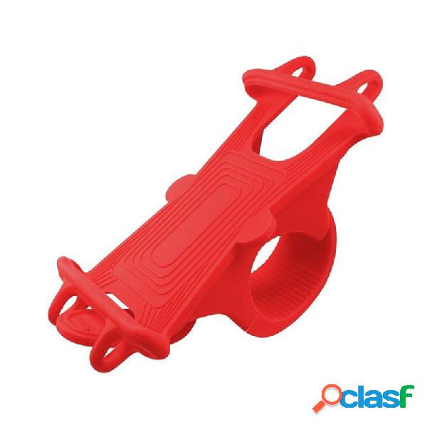Suporte de telefone de guiador ajustável de bicicleta