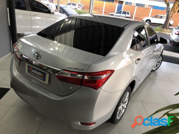 TOYOTA COROLLA XEI 2.0 FLEX 16V AUT. PRATA 2015 2.0 FLEX