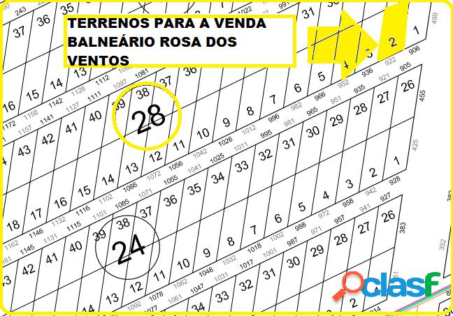 Terreno para a Venda Rosa Dos Ventos 375,00m²