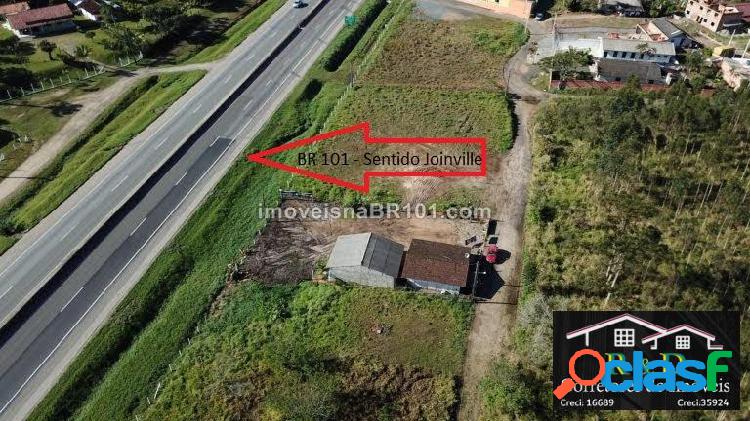 Terreno à venda, 720 m² por R$ 300.000 - BR 101 - Araquari