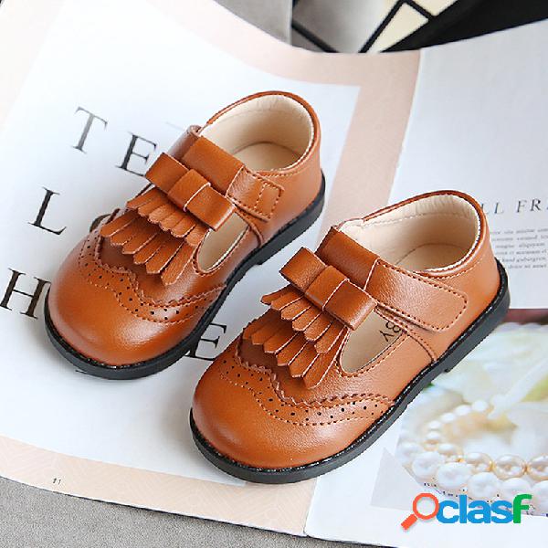 Unisex Kids Tassel Decor Confortável antiderrapante Gancho