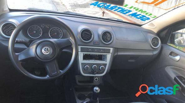 VOLKSWAGEN GOL (NOVO) 1.0 MI TOTAL FLEX 8V 4P PRETO 2012 1.0