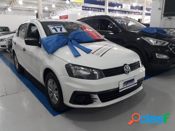 VOLKSWAGEN GOL TRENDLINE 1.6 T.FLEX 8V 5P BRANCO 2017 1.6