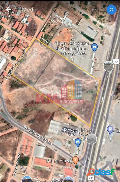 Vende-se área para fim industrial na BR 304 em Mossoró