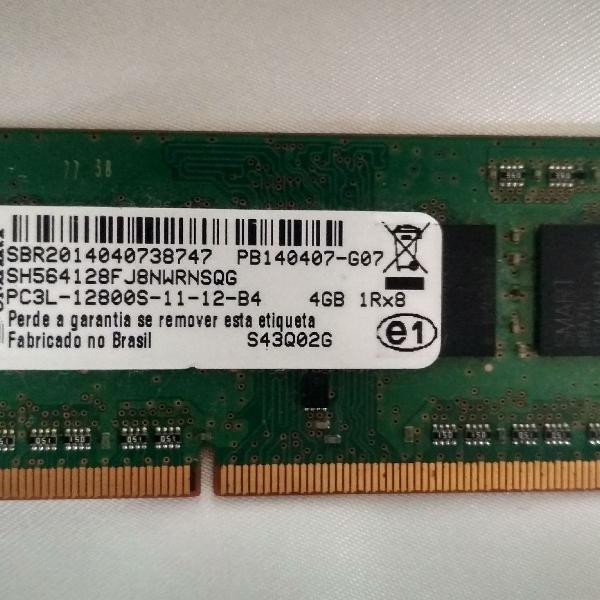 Memória para Notebook PC3L 4GB