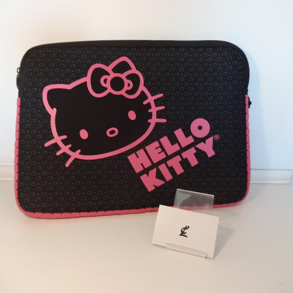 capa notebook computador hello kitty