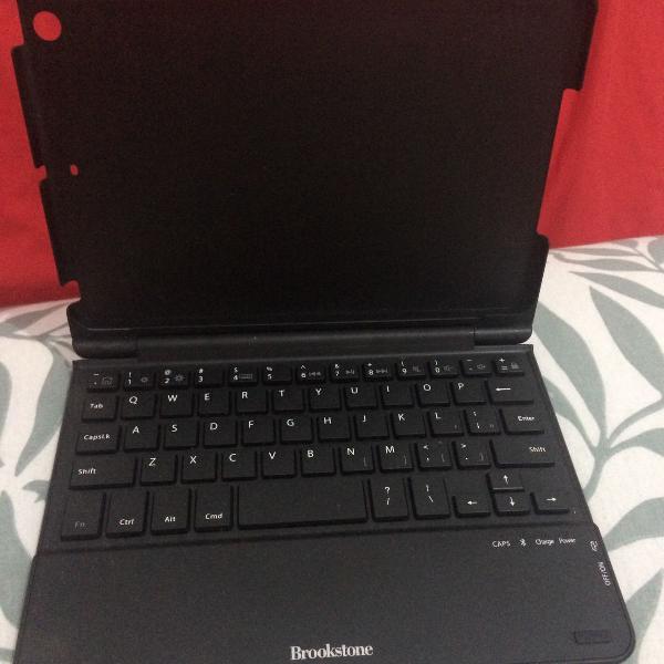 teclado bluetooth com case