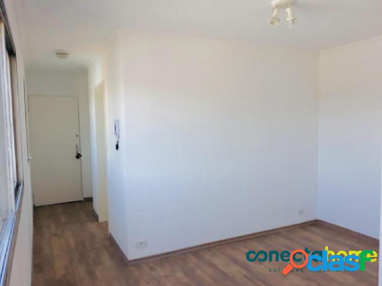 Apartamento de 40 m², 1 dormitório e 1 vaga na Vila