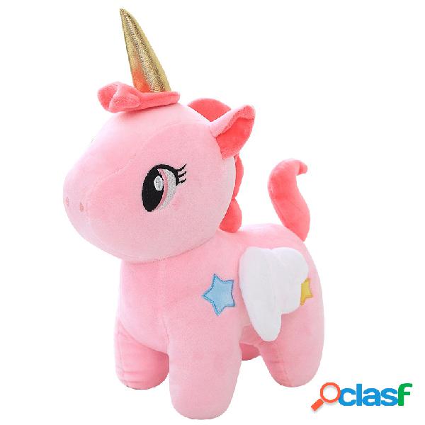 Azul / Rosa 3 Tamanho Unicorn Plush Pillow Home Decor Bebê