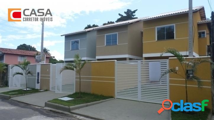 Casa duplex com 2 qts no Ubatiba - Maricá