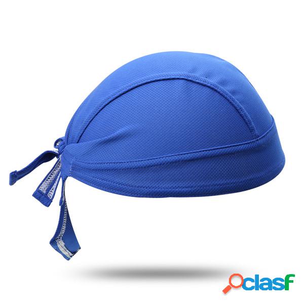 Chapéu Outdoor cor sólido respirável pirata Scarf