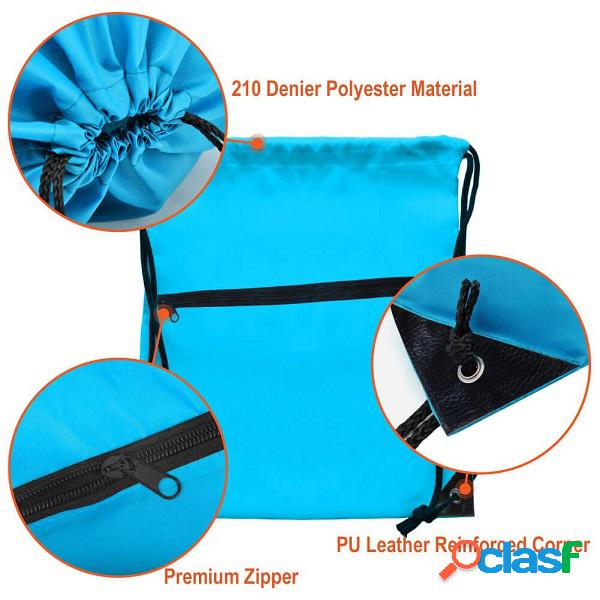 Compartimento Com Cordão Com Zíper De Armazenamento Bolsa
