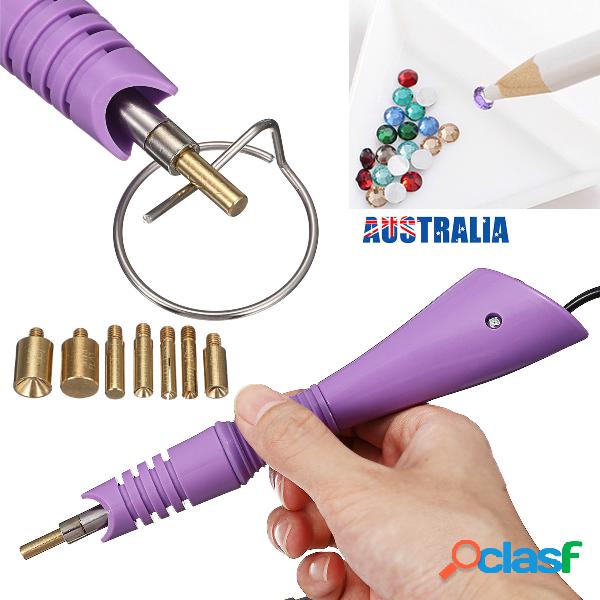 DIY Hot Fix Stud Aplicador Rhinestone Setter Wand Aquecedor