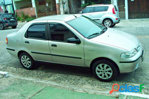 FIAT SIENA ELX 1.3 MPI FIRE 16V 4P CINZA 2002 1.3 GASOLINA