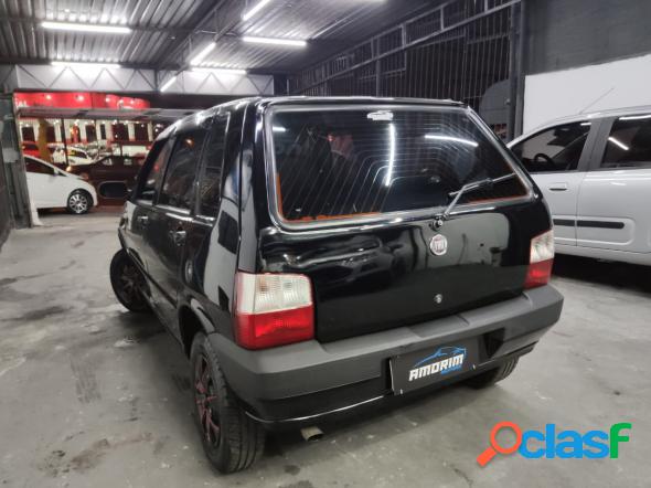 FIAT UNO MILLE 1.0 FIRE F.FLEX ECONOMY 4P PRETO 2009 1.0