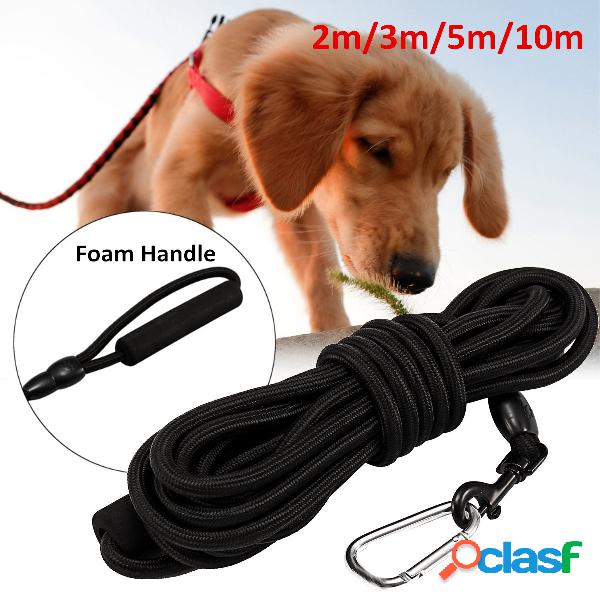 Pet Cachorro Nylon Corda Arnês de colarinho para tração
