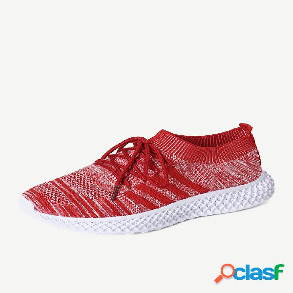 Plus Tamanho Running malha respirável leve Soft sapatos