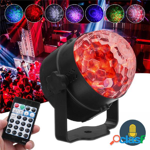 RGB modo de flash automotor remoto / controle de voz LED luz