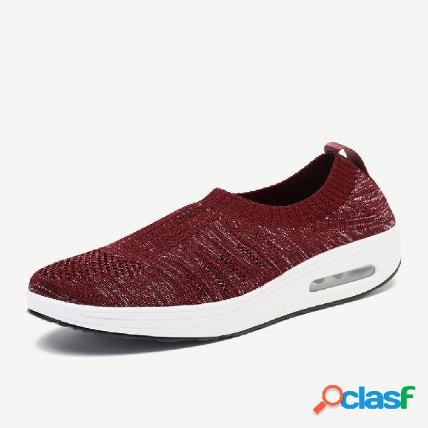 Sapatos de plataforma de roqueiro resistente ao deslizamento