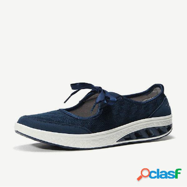 Sapatos de sola grande de oco
